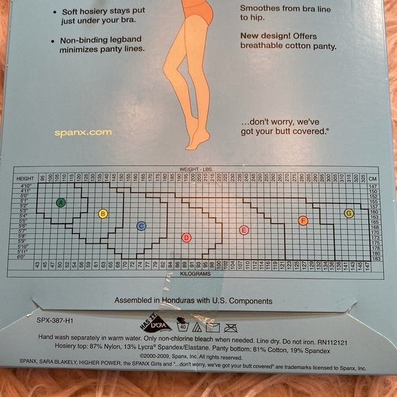 NEW SPANX Higher Power Brief in Cocoa sz A - Picture 5 of 5